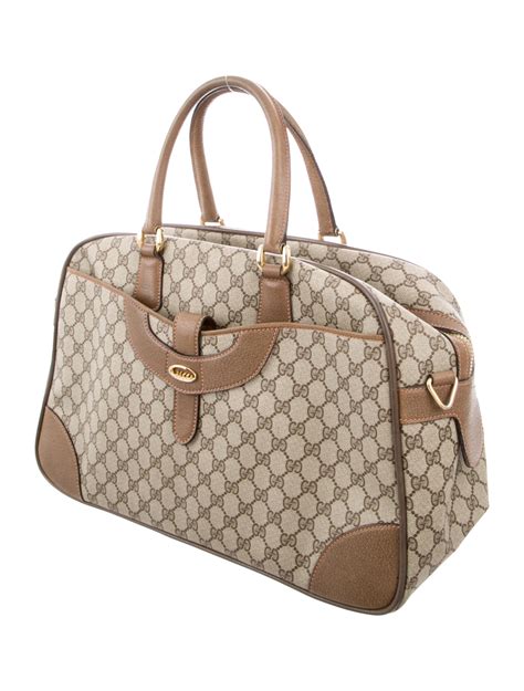 fake gucci weekender bag|weekend bags and travel gucci.